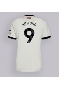 Fotbalové Dres Manchester United Rasmus Hojlund #9 Třetí Oblečení 2024-25 Krátký Rukáv